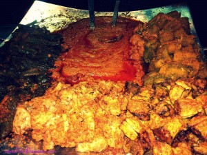 Food at Indian Wedding