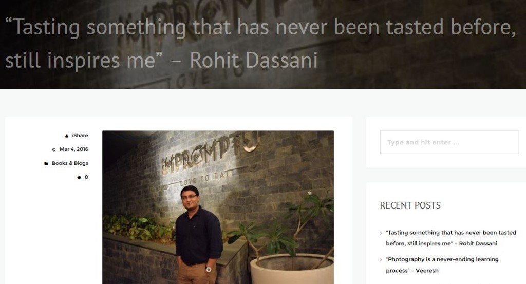 Rohit Dassani - IndShare.com
